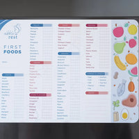 First Foods Tracker - Fridge Magnet