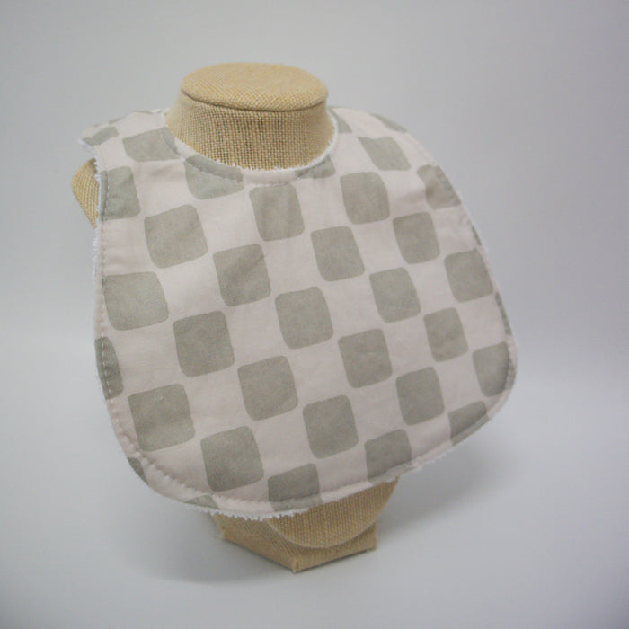 Baby Bib - Sage Check