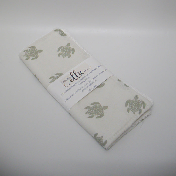 Burp Cloth  - Turtle