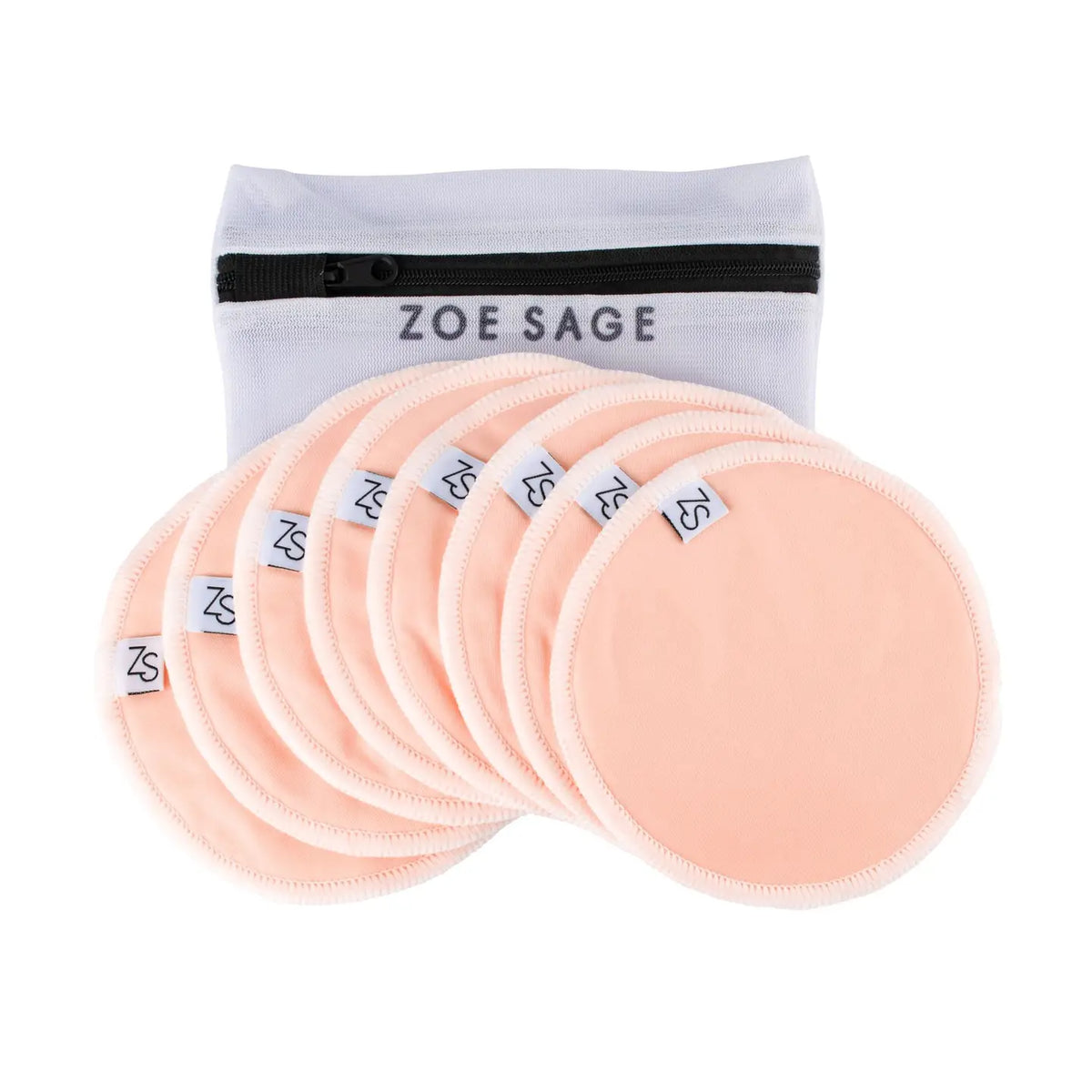 Washable Bamboo Nursing Pads (8pk) - 2 colours avaliable