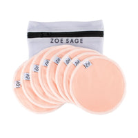 Washable Bamboo Nursing Pads (8pk) - 2 colours avaliable