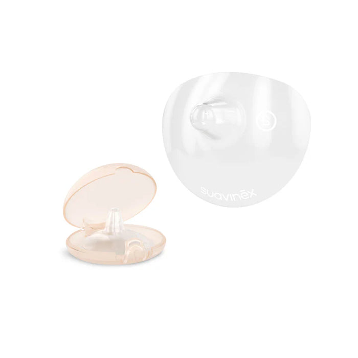 SUAVINEX SILICONE NIPPLE SHIELDS WITH STORAGE BOX