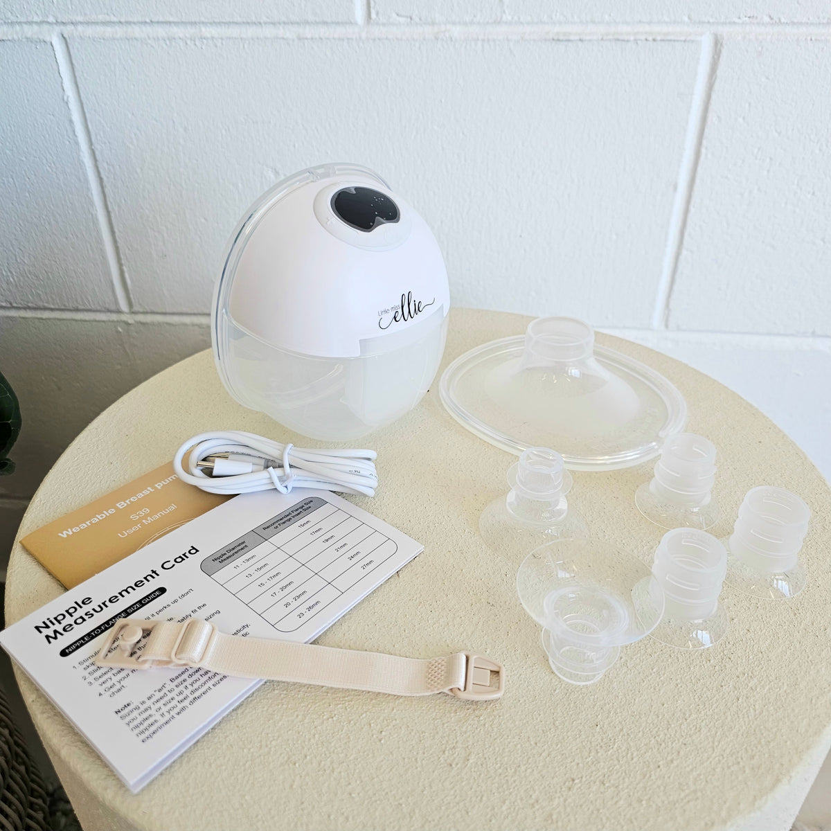 Single Wearable Breast Pump – Hands-Free, 4 Modes, 12 Levels | Exclusive to Little Miss Ellie