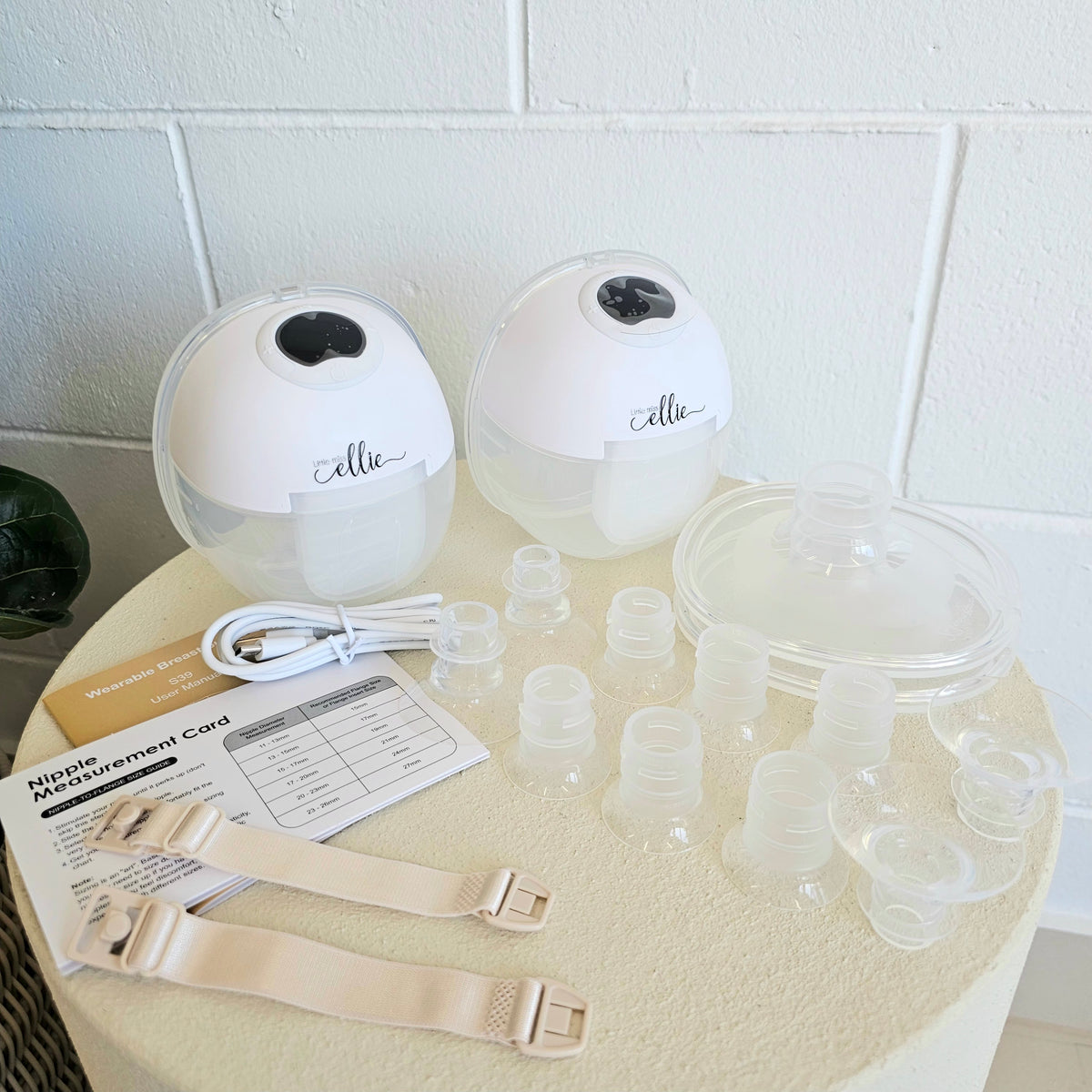Double Wearable Breast Pump – Hands-Free, 4 Modes, 12 Levels | Exclusive to Little Miss Ellie