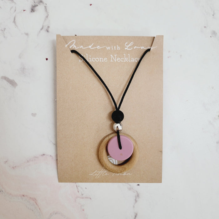 Coin Silicone Necklace - Little Timba