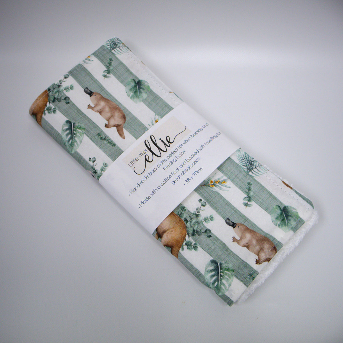 Burp Cloth  - Australian animals