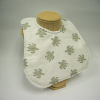 Baby Bib - turtles