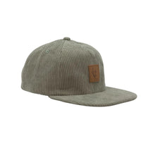 Corduroy snap back hat