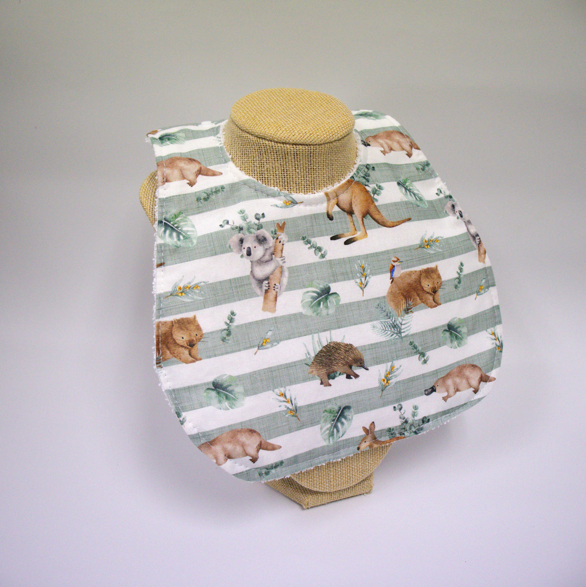 Baby Bib - Australian animals