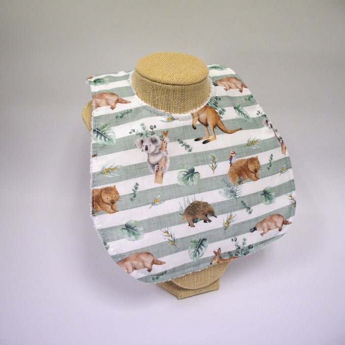 Baby Bib - Australian animals