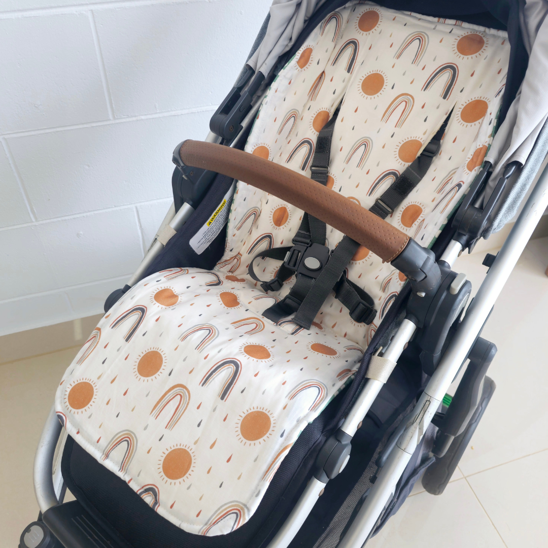 Rainbow suns Pram liner