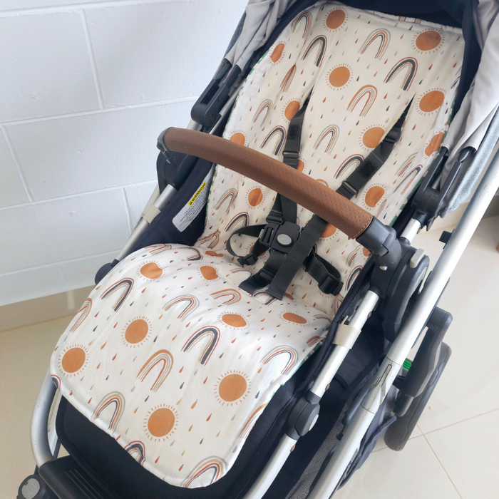 Rainbow suns Pram liner