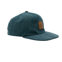 Corduroy snap back hat