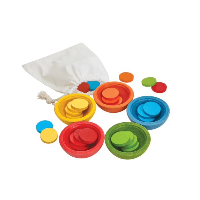 Sort & Count Cups  - Plan Toys