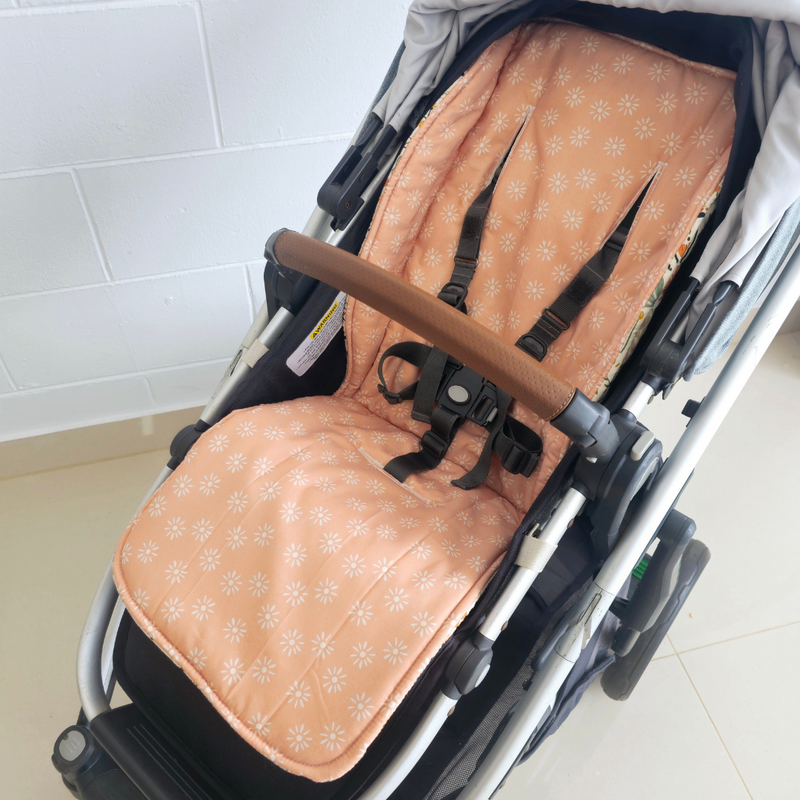 Flower power Pram liner
