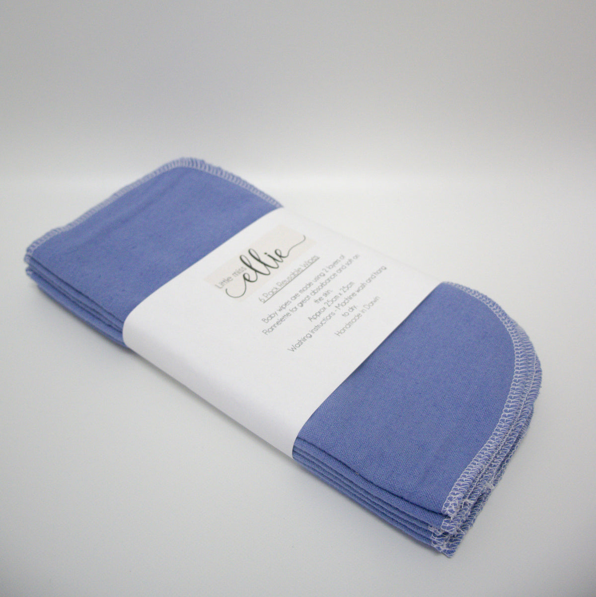 Reusable Baby Wipes - Blue