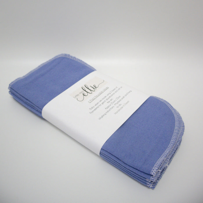 Reusable Baby Wipes - Blue