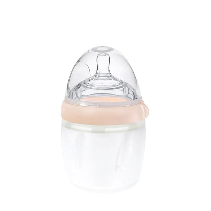 Generation 3 160ml Silicone Baby Bottle - Peach