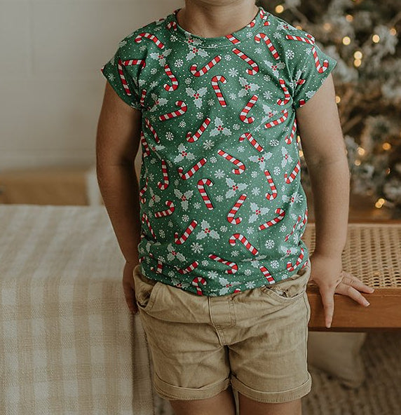 Handmade Kids Christmas Tshirt 3 designs - Made to order