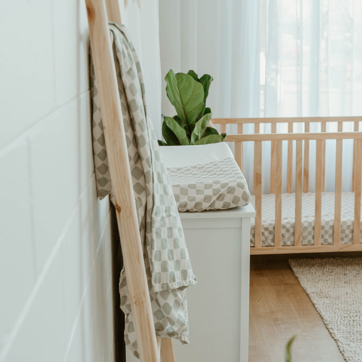 Muslin Swaddles - Wild Sage Collection