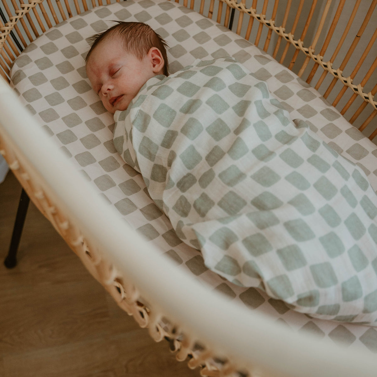 Muslin Swaddles - Wild Sage Collection