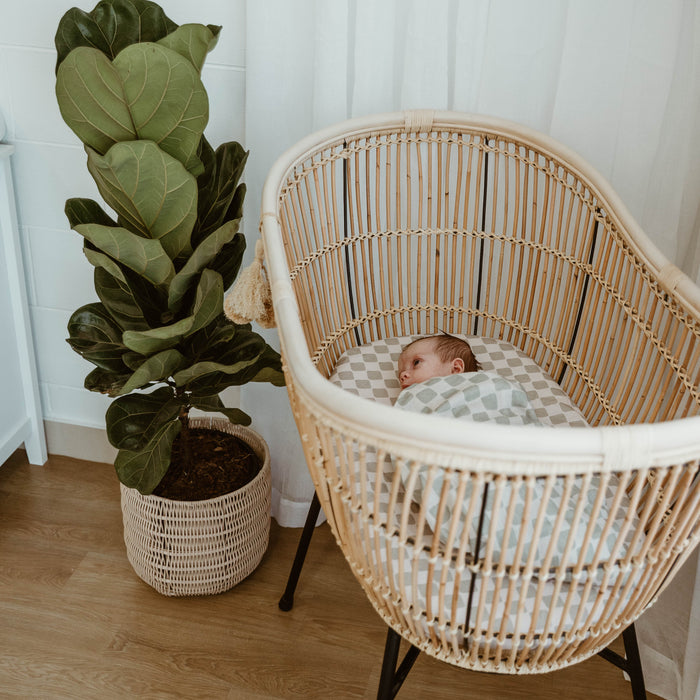 Bassinet Sheets - Wild Sage Collection