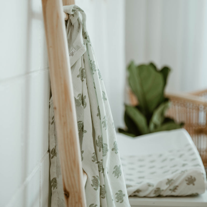 Muslin Swaddles - Wild Sage Collection