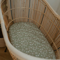 Bassinet Sheets - Wild Sage Collection