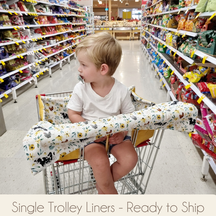 Single Shopping Trolley liners