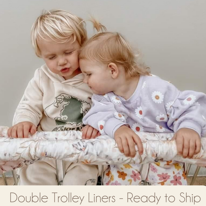 Double Shopping Trolley liners