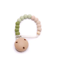 Dummy Clip Silicone – zebrababies - 5 colours available