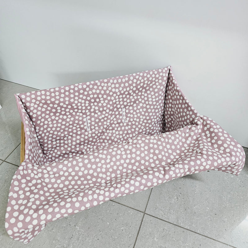 Pink dots Shopping Trolley liner - Single