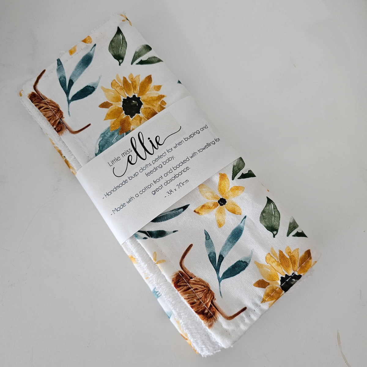 Handmade Burp Cloths