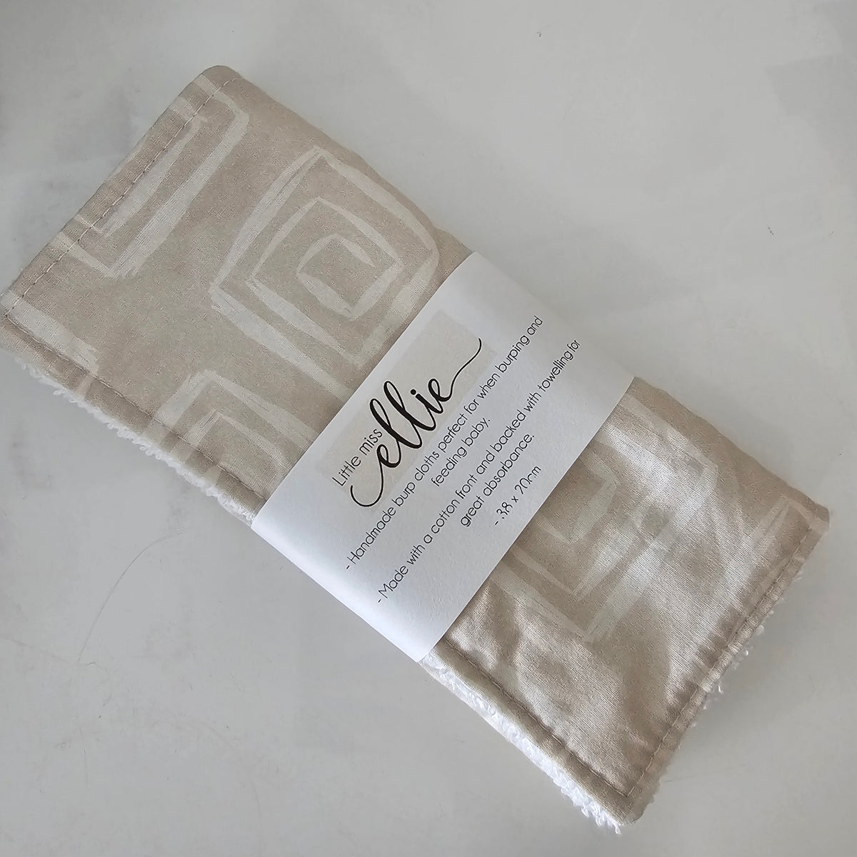 Handmade Burp Cloths