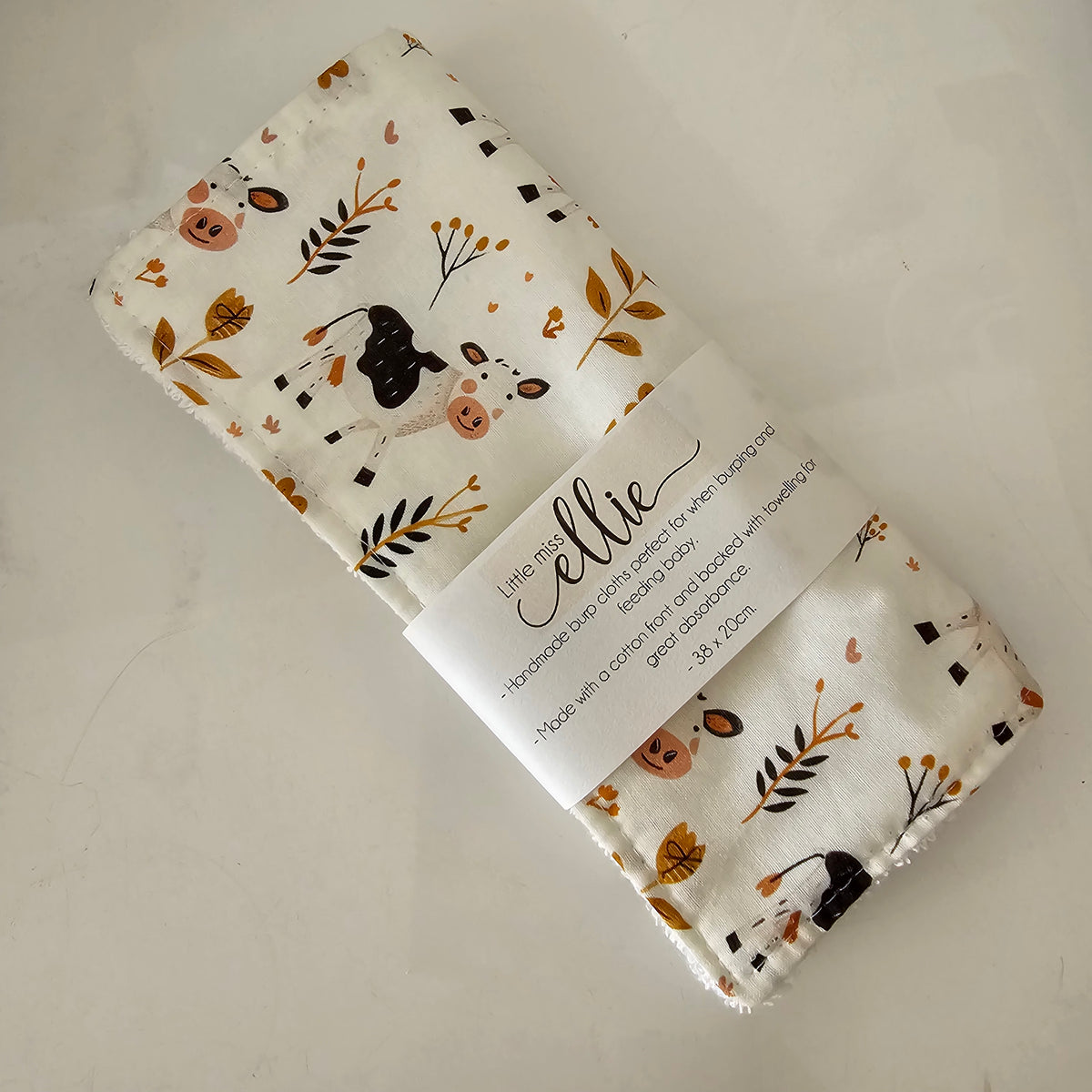 Handmade Burp Cloths