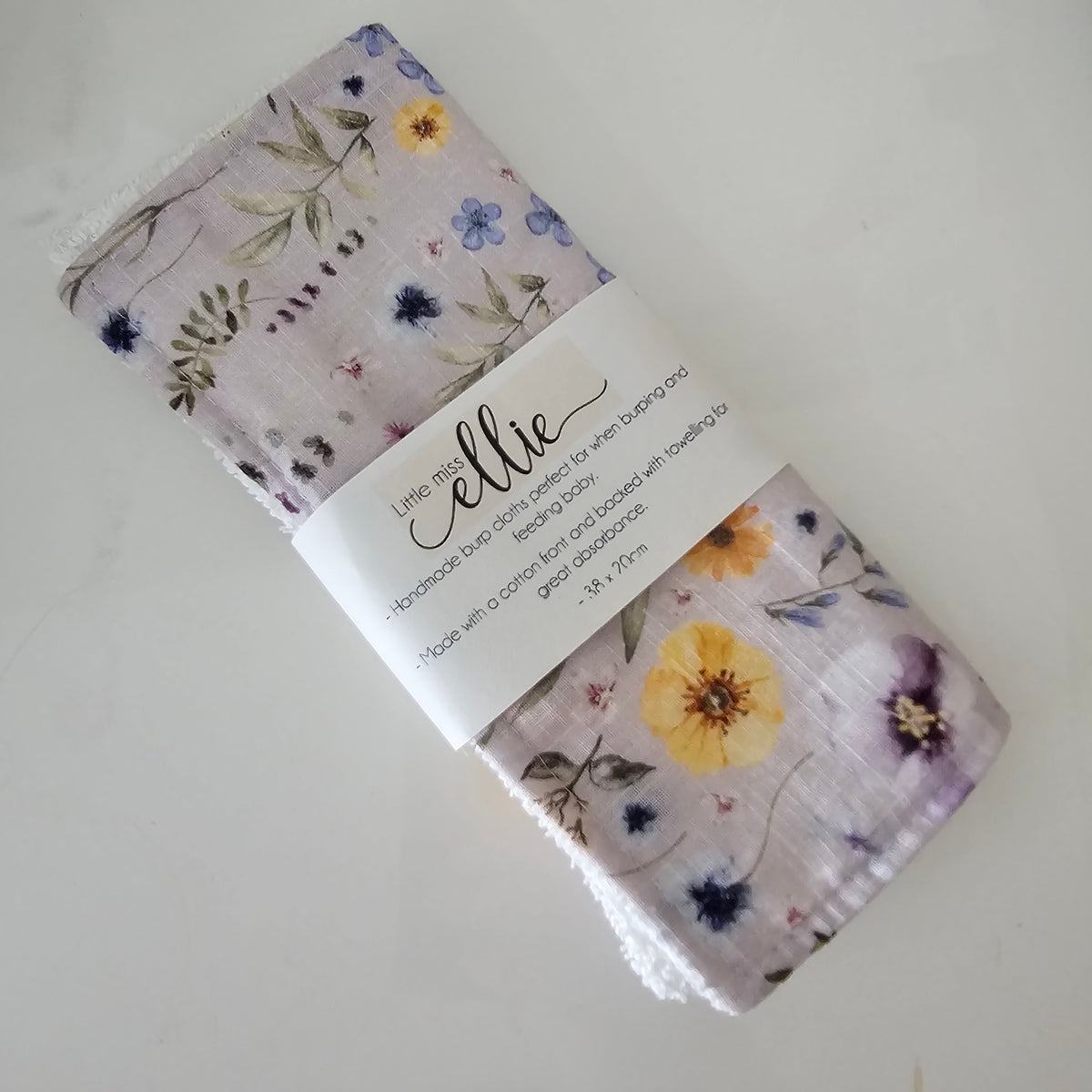 Handmade Burp Cloths