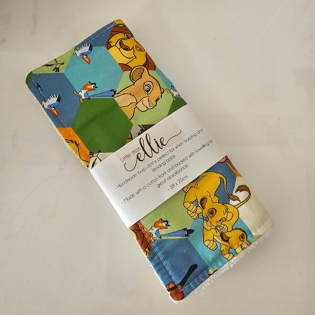 Handmade Burp Cloths