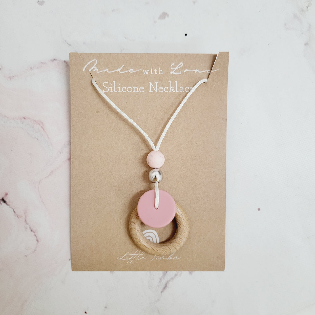 Coin Silicone Necklace - Little Timba